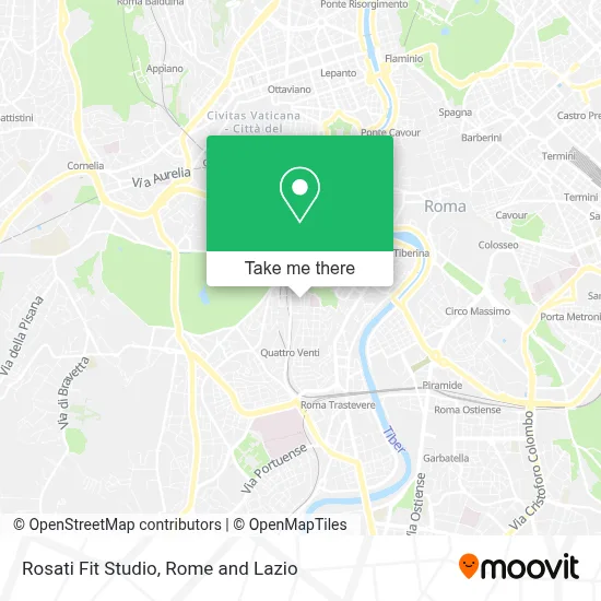 Rosati Fit Studio map