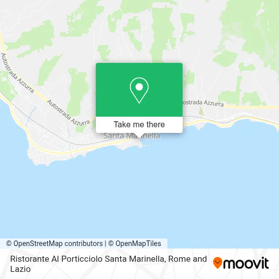 Ristorante Al Porticciolo Santa Marinella map