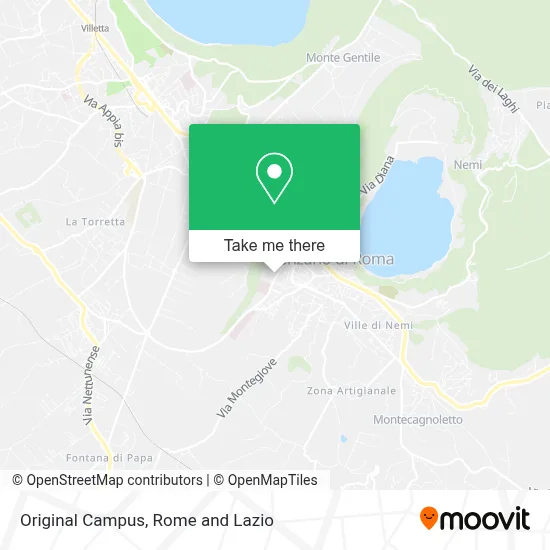 Original Campus map