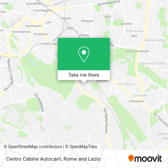 Centro Cabine Autocarri map