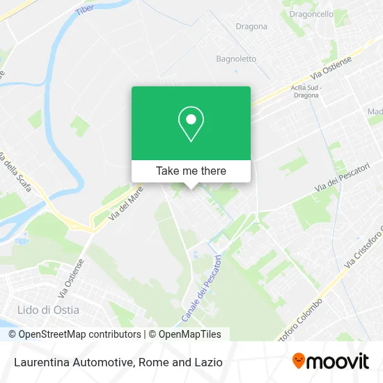Laurentina Automotive map