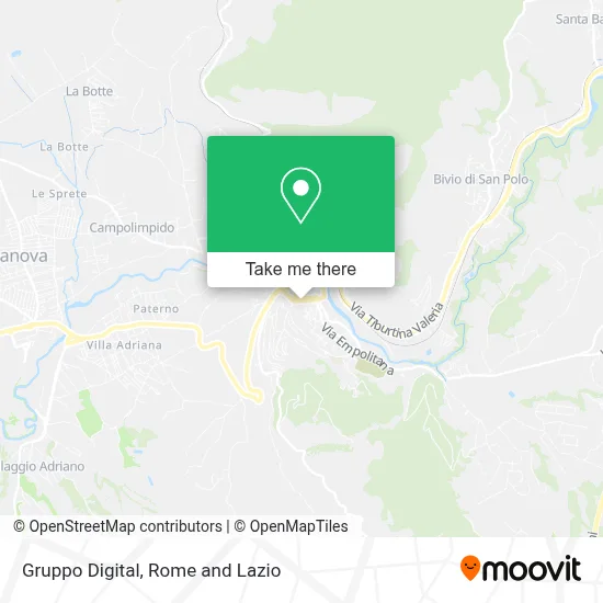 Gruppo Digital map