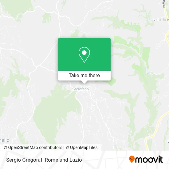 Sergio Gregorat map