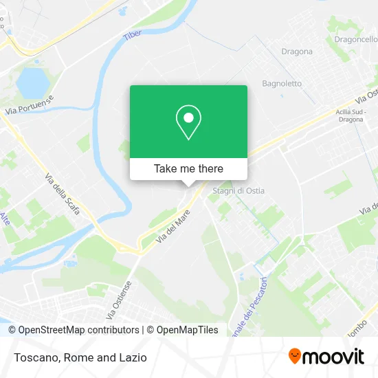 Toscano map