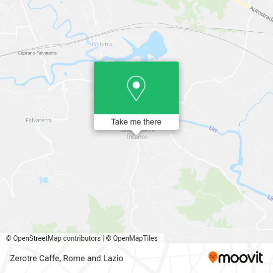 Zerotre Caffe map