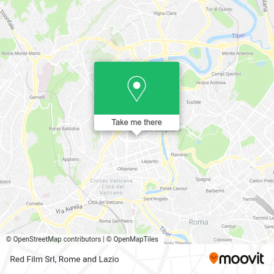 Red Film Srl map