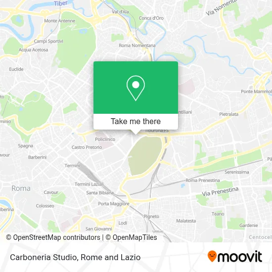 Carboneria Studio map