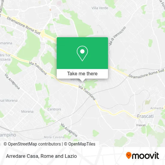 Arredare Casa map