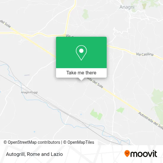 Autogrill map