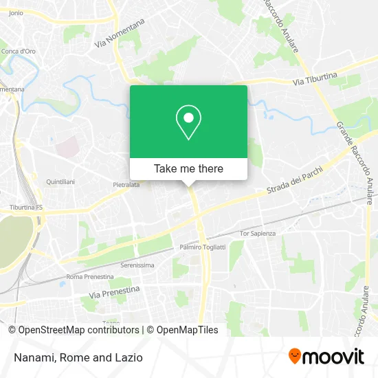 Nanami map