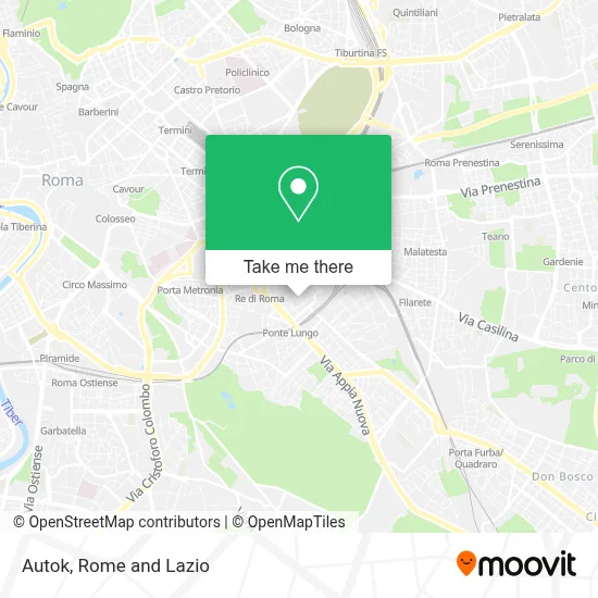 Autok map