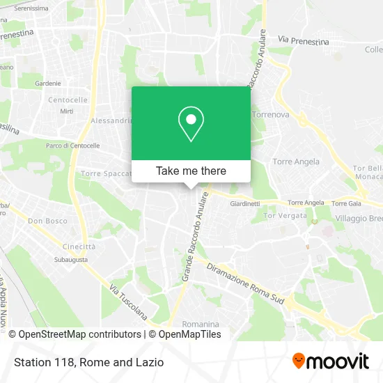 Station 118 map