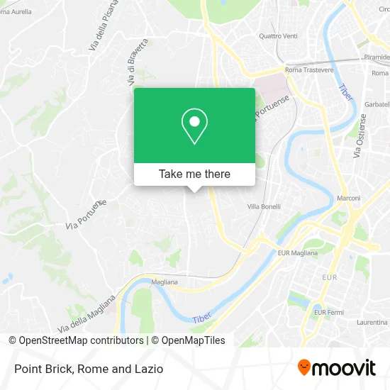 Point Brick map
