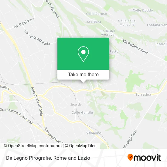 De Legno Pirografie map
