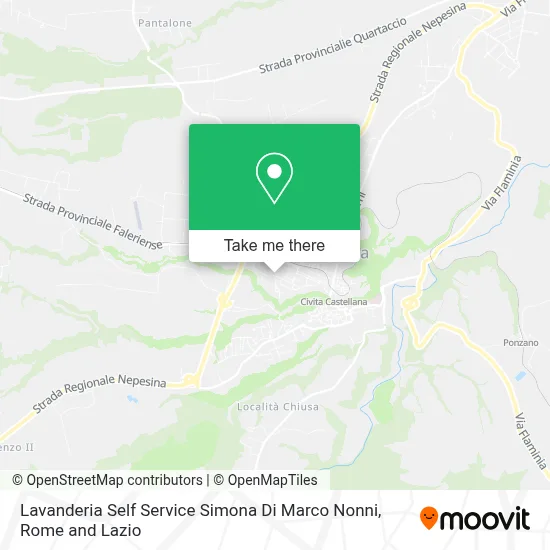 Lavanderia Self Service Simona Di Marco Nonni map