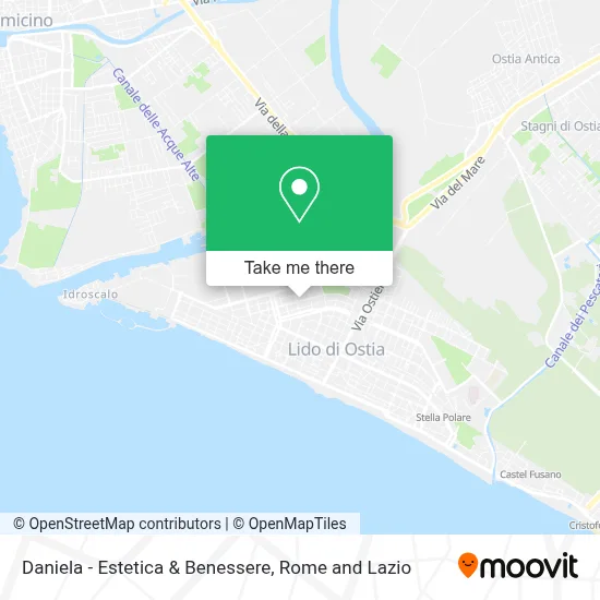 Daniela - Estetica & Benessere map