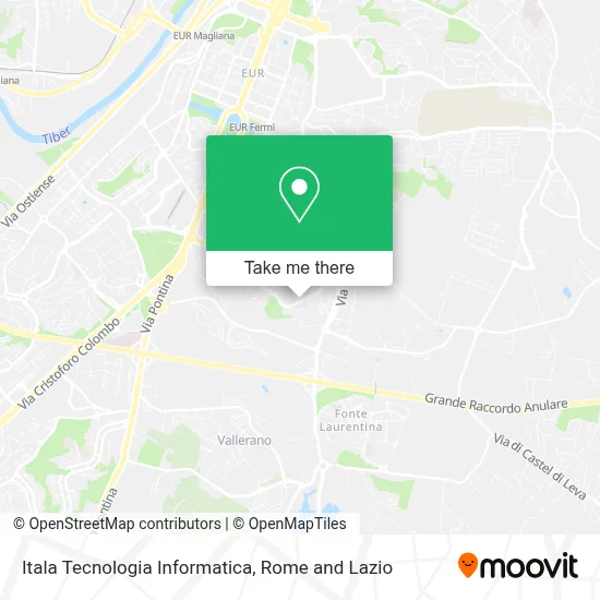 Itala Tecnologia Informatica map