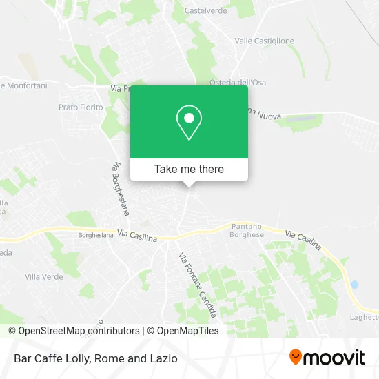 Bar Caffe Lolly map