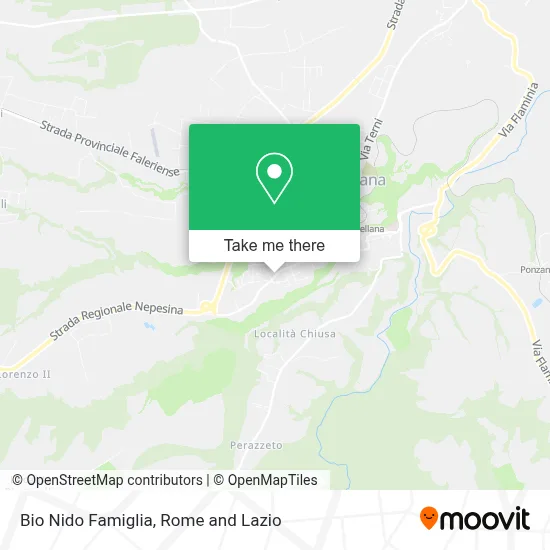 Bio Nido Famiglia map