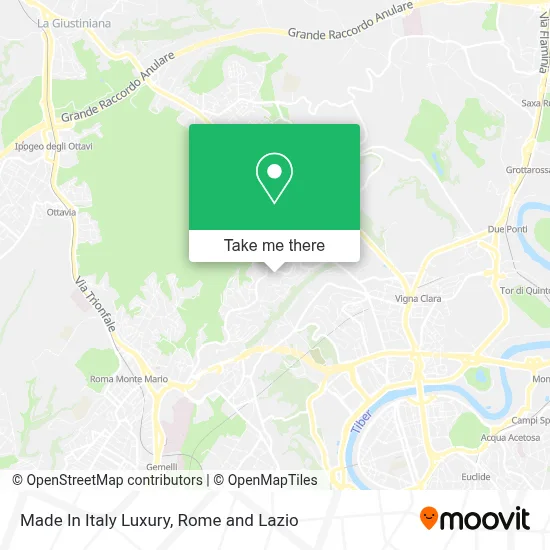 Made In Italy Luxury map