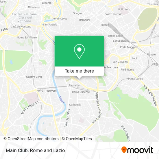 Main Club map