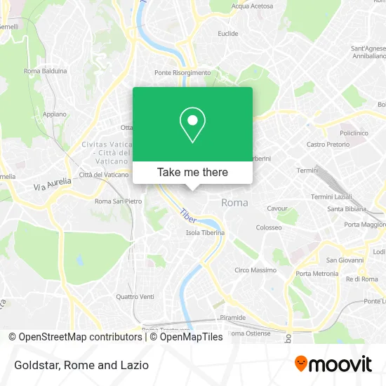 Goldstar map
