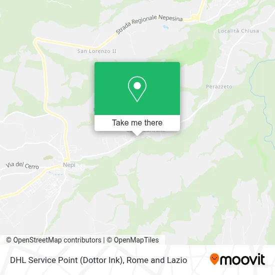DHL Service Point (Dottor Ink) map