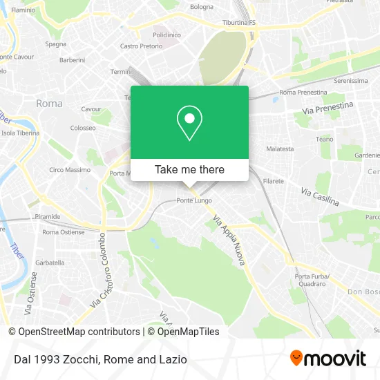 Dal 1993 Zocchi map