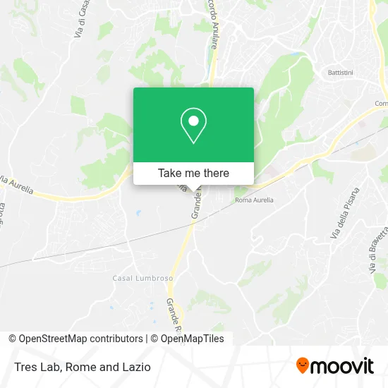 Tres Lab map