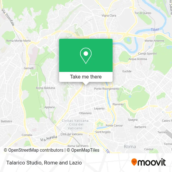 Talarico Studio map
