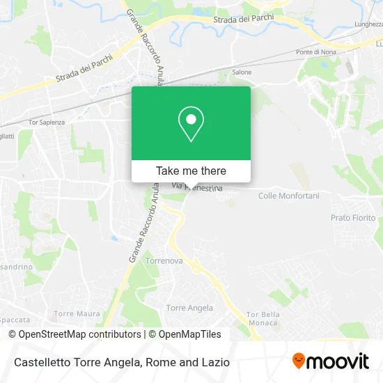 Castelletto Torre Angela map