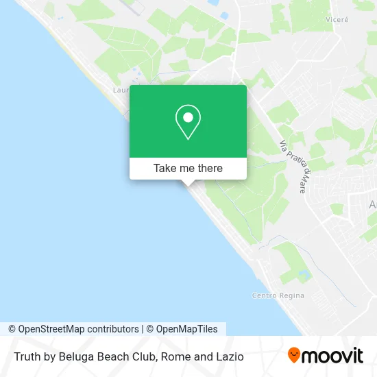 Truth by Beluga Beach Club map