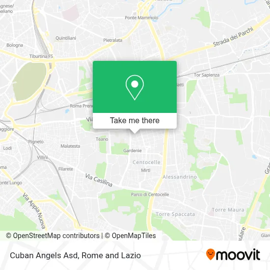 Cuban Angels Asd map