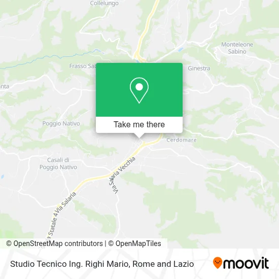 Studio Tecnico Ing. Righi Mario map