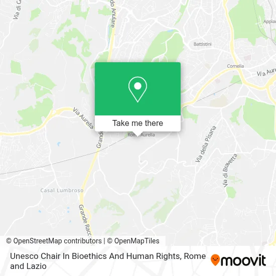 Unesco Chair In Bioethics And Human Rights map