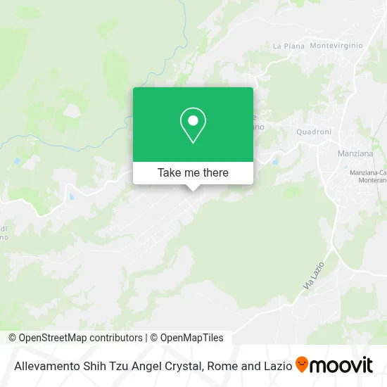 Allevamento Shih Tzu Angel Crystal map