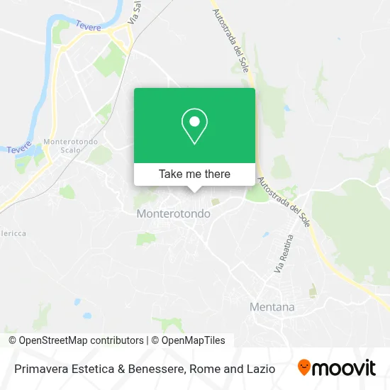 Primavera Estetica & Benessere map