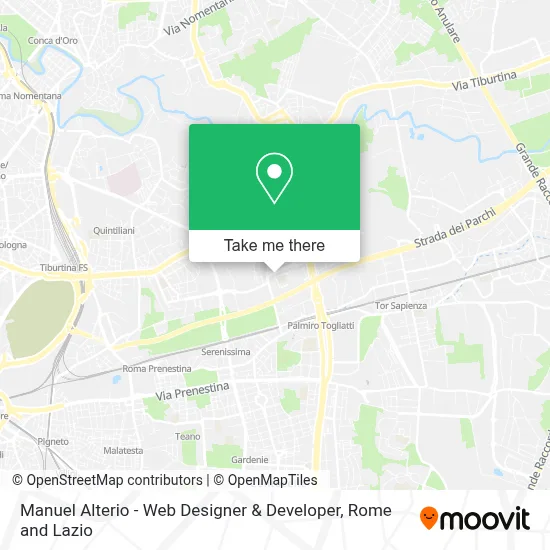 Manuel Alterio - Web Designer & Developer map