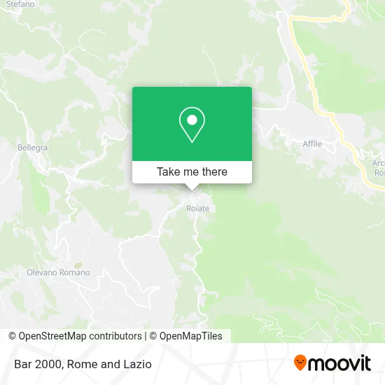 Bar 2000 map