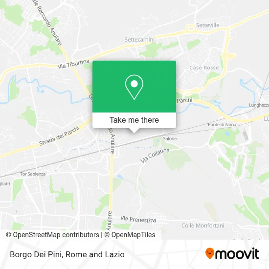 Borgo Dei Pini map
