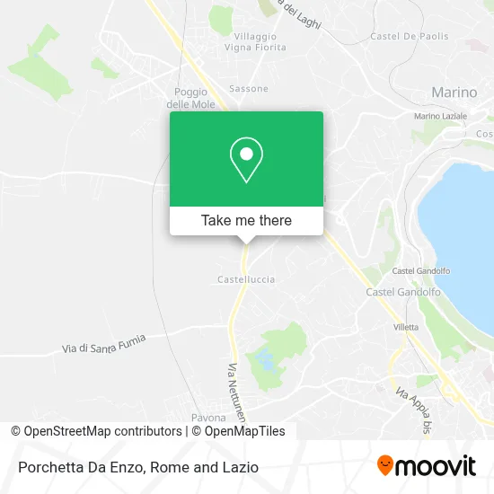 Porchetta Da Enzo map