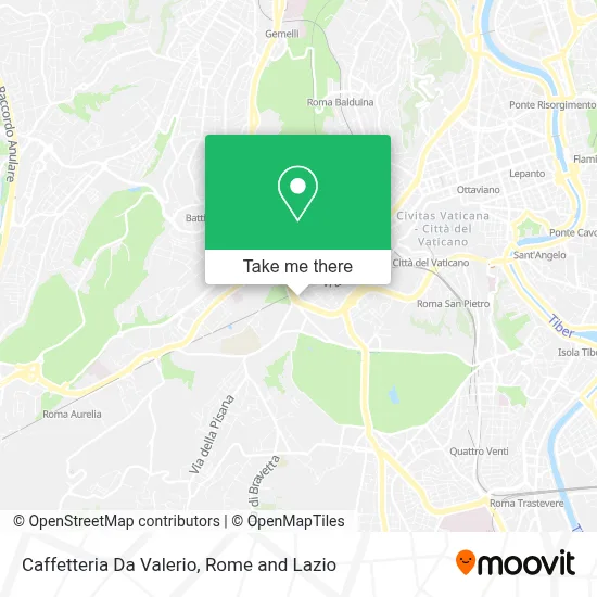 Caffetteria Da Valerio map