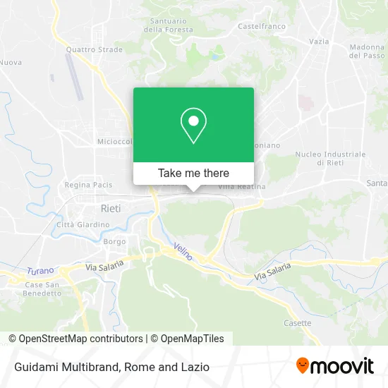 Guidami Multibrand map