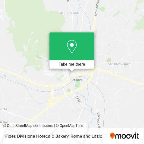 Fides Divisione Horeca & Bakery map