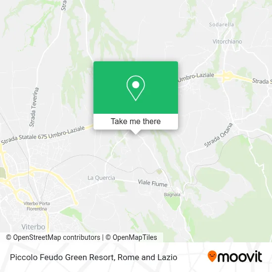 Piccolo Feudo Green Resort map