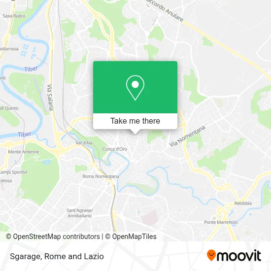 Sgarage map