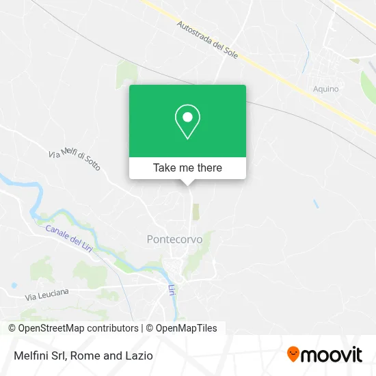 Melfini Srl map