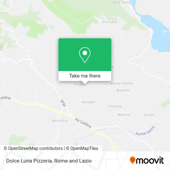 Dolce Luna Pizzeria map