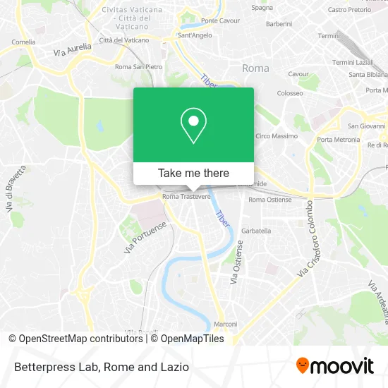 Betterpress Lab map