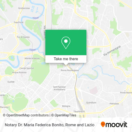 Notary Dr. Maria Federica Bonito map